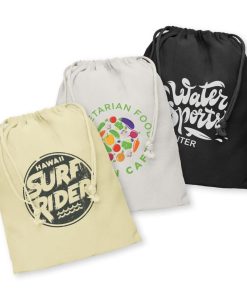 Personalised Drawstring Cotton Giftbag  Medium