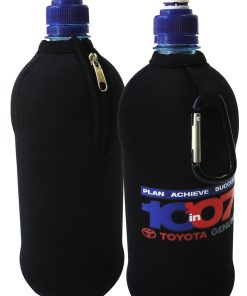 Water Bottle Cooler With Carabiner (Sublimation)