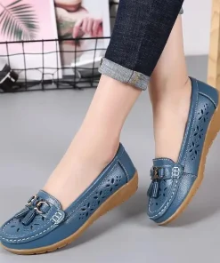 Elegant Formal Light Cut Square Party Low Heeled Shoes