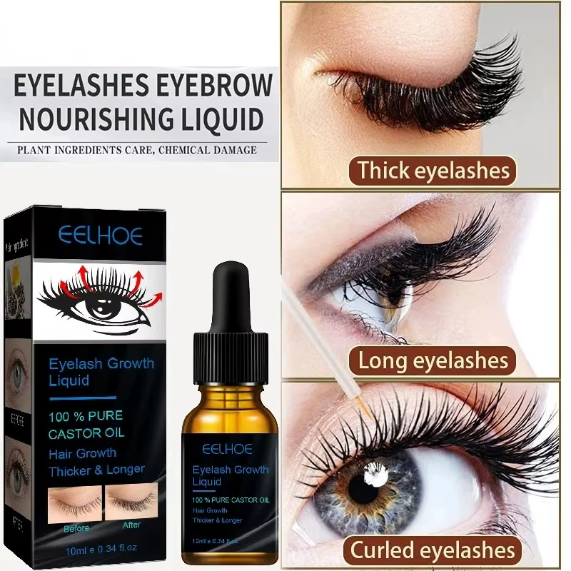 Liquid Deep Moisturizing Nutrient Eyelash Liquid for Natural Look Eyelash Care Serum
