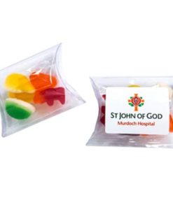 Full Colour Sticker –  Pillow Pack 25g Jolly Mixed Lollies