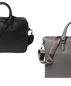 Black Zoom Document Bags